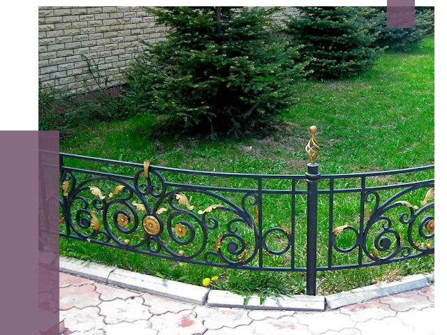 Кованые газонные ограждения в Кулебаках от 7678 руб. — ПРОЛЁТ-Клб
