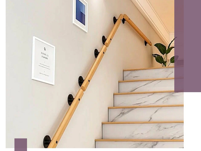 Поручни металлические и деревянные под ключ в Кулебаках