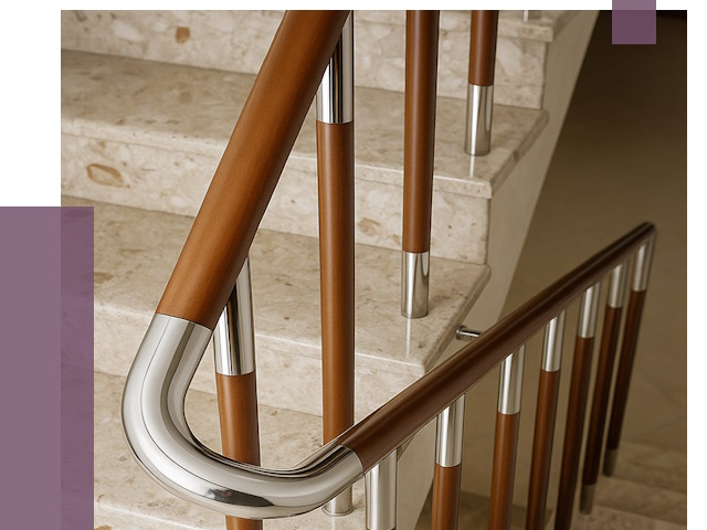 Монтаж поручней в Кулебаках от 9791 руб. монтаж под ключ | ПРОЛЁТ-Клб