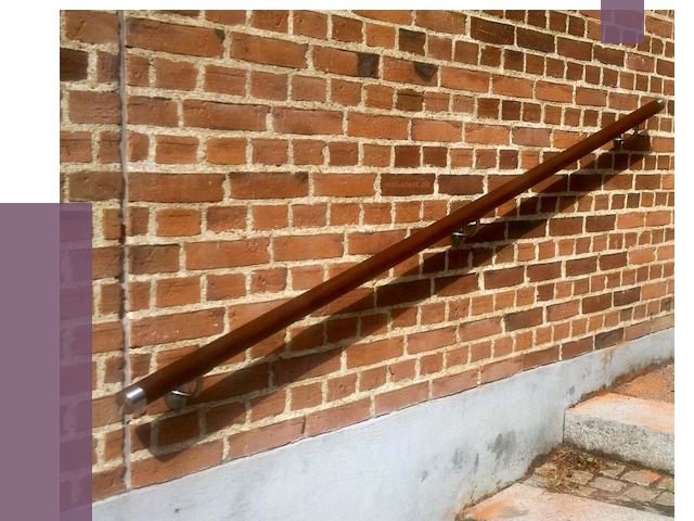 Изготовление пристенных поручней в Кулебаках от 4483 руб. — ПРОЛЁТ-Клб