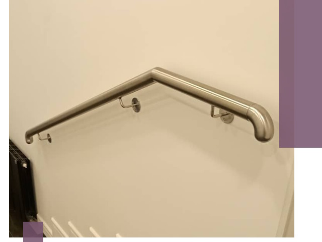 Изготовление пристенных поручней в Кулебаках под ключ за сроки