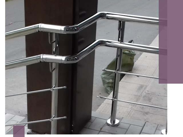 Монтаж поручней из нержавеющей стали в Кулебаках качественно и быстро